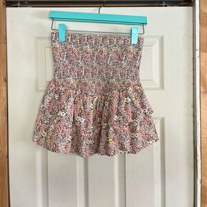 Nation LTD Nili Floral Smocked Mini Skirt